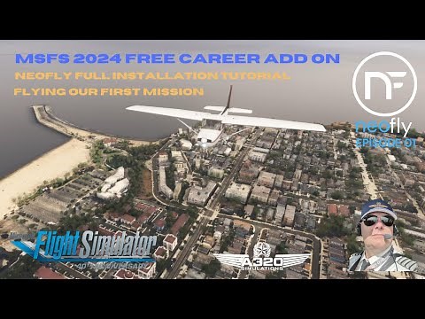 MSFS 2024 NeoFly 4 Ep. 1 A free and better career mode for MSFS2024