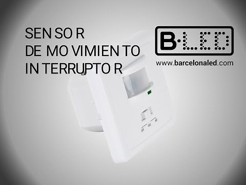 SENSOR DE MOVIMIENTO PARA LUCES CON INTERRUPTOR