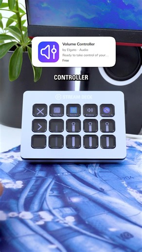 We're counting down to 2026 with 15 days of Stream Deck plugin highlights! Starting with the most downloaded plugin, Volume Controller: 🔊 Easily adjust volume levels of individual applications on Windows 🎚️ Create a dynamic profile that will automatically let you control levels for active applications 🎙️ Adjust audio input/output devices 🔗 marketplace.elgato.com/product/volume-controller-34d9aa59-a41a-4a4c-a853-202ca91409e1 | Elgato
