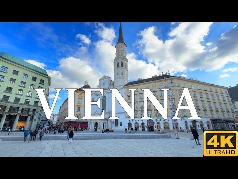 Vienna Austria 🇦🇹 February Walking Tour 4K UHD