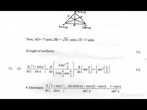 Class 11 maths answer key 2026 Morning shift/class 11 maths annual paper solution 2026 / cbse 2026