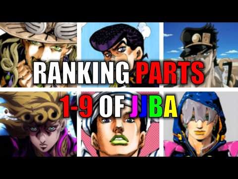 Ranking & Rating EVERY PART Of Jojo's Bizarre Adventure