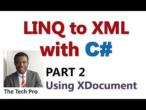 Linq to XML With C# - Part 2: Read XML File Using XDocument