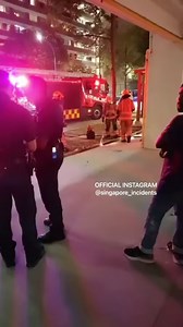 Gas leaked? Small fire | Singapore Incidents