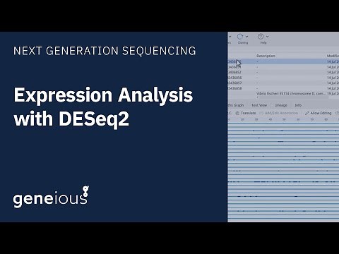 Expression Analysis with DESeq2 in Geneious Prime