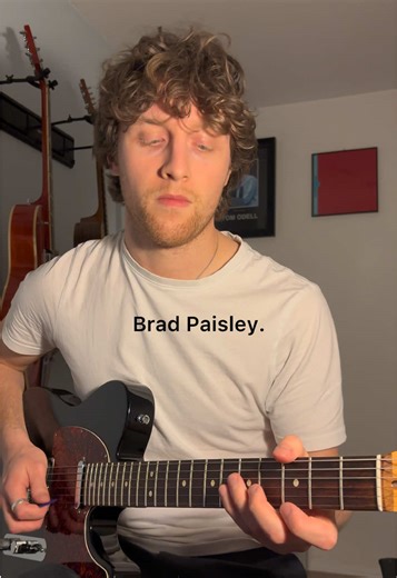 Can a Brit play country? #bradpaisley #guitar #guitarcover #country #guitartok Played on my @Fender 2011 American Standard Telecaster