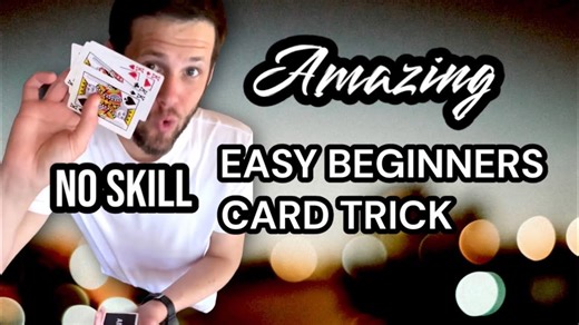 Easy Card Trick for Beginners ♠️ | Step-by-Step Magic Tutorial
