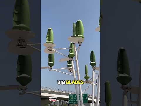 This “Wind Tree” Generates Power With Spinning Leaves!