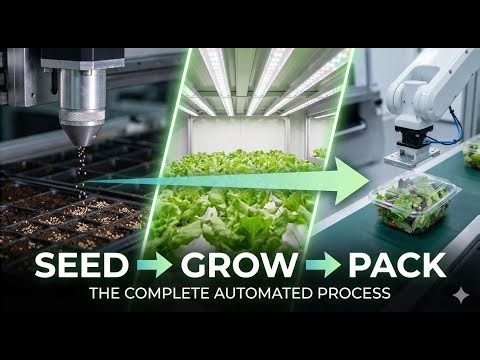 Inside a High-Tech Vegetable Factory: The Complete Production Process