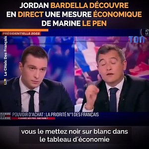 228K views · 1.4K reactions | Jordan Bardella découvre à la télévision que Marine Le Pen veut réduire le budget de la police !  Crédit : BFM TV | Le Tribunal Du Net TV | Facebook