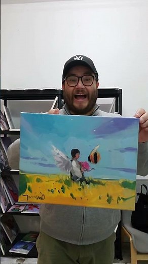 Angel Oil Painting by Artist Jose Trujillo