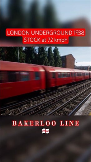 1938 Tube Stock #trainspotter #trainsimworld #britishrailways #shorts #shortvideo #trainspottinguk