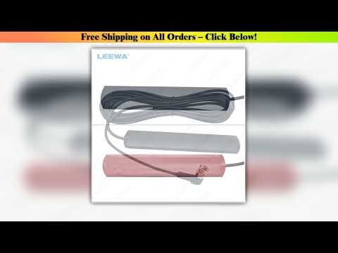 LEEWA 3G 4G LTE GSM Antenna Amplifier SMA Male Plug Adapter Windshield Mount For Car Cell Phone