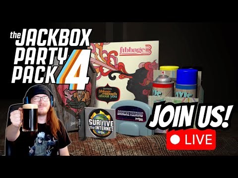 🔴 STRANGER DANGER! Jackbox Party 4 with Strangers!