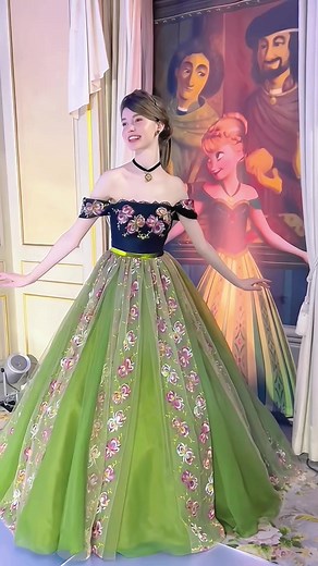 Princess Anna Wedding Dress Inspiration