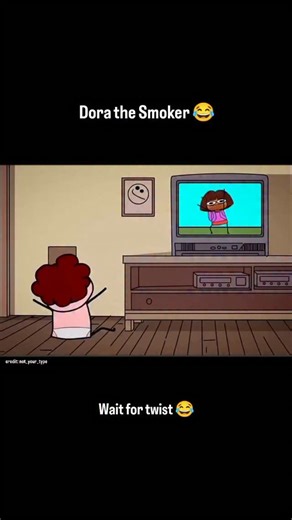 MemeMarvels | You won’t believe what Dora’s been up to… 😱💨 This parody of Dora the Explorer is hilariously unhinged—she’s smoking, Boots is a rock, and... | Instagram