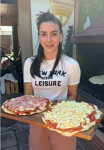 Pizza Caseras a la Parrilla para Cumpleaños