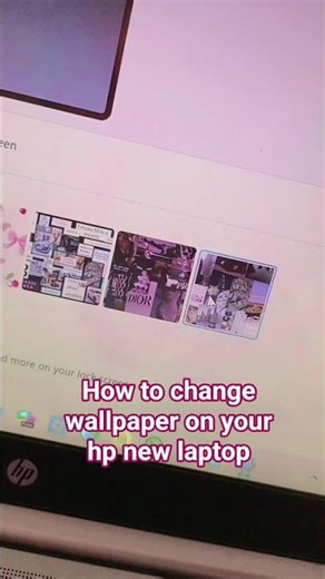 how to change wallpaper on your hp laptop