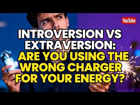 Introversion vs Extraversion: Are You Using the Wrong Charger for Your Energy?