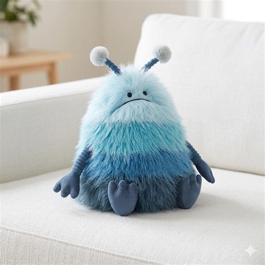 Zumblebi Alien Plush Toy – Soft Cuddly Stuffed Animal, Space Nursery Decor, Collectible Plushie - Etsy