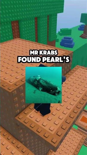Mr Krabs Dark SECRET #shorts #roblox #relatable