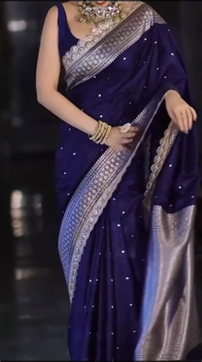 🔥✨ New Trendy Party Wear Saree Design 2025 | ❤️ Beautiful Saree Design ✨#youtub