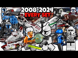 *EVERY SINGLE* LEGO Star Wars The Clone Wars Set EVER MADE! (2008-2024)