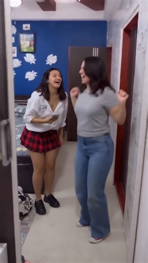 I walk in and start a funky dance.Wait for It… Funky Dance Surprise! 💥 #funkydance