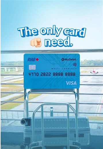 Travel with RHB Multi Currency Debit Card/-i