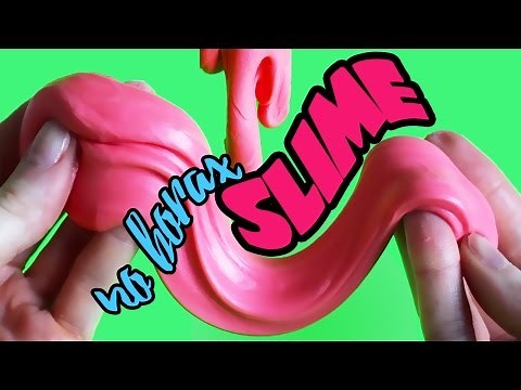 How to Make Slime Recipe (No Borax) Super STRETCHY!!