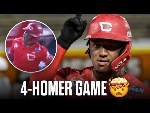 Luisangel Acuña Goes NUCLEAR: 4 Home Runs in One Game