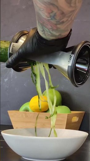 La meilleure façon de faire manger des Pâtes de légumes en 1 minute (🥕🍝 Spirelli GEFU)👀
