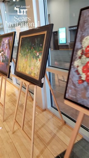 Here's a sneak peek at the Invitational Art Show! 👀 We're so excited for the Opening Gala this Friday! Don't forget to buy your tickets, link in our bio! -------- Currently CLOSED for exhibit change SPECIAL Museum Hours: Mon-Sat from 10am to 6pm Located in the Eccles Fine Arts Center at Utah Tech main campus #searsartmuseum #searsart #utahtech #utahtechuniversity #searsinvitational | Sears Art Museum