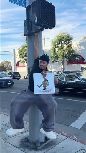 go get my first ever and CD available now!!!!! Buy before i fall off this street sign💿 joshlevi.com