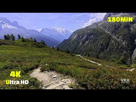 Virtual Run 4k Mont Blanc Circuit - Virtual Scenery for Treadmill