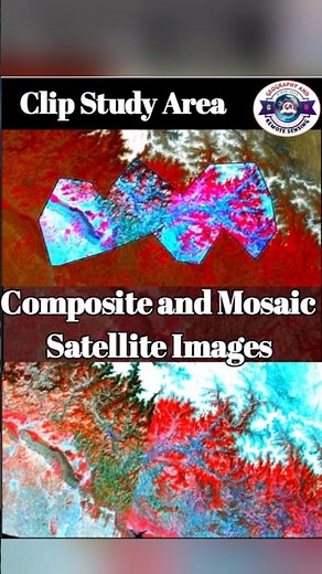 How to Mosaic and Clip Satellite Images in ArcGIS | #shorts