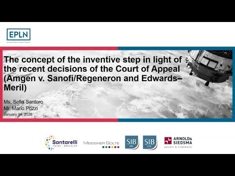 UPC Aperitivo - EPLN - January 2026 Session - SIB / SIB LEX