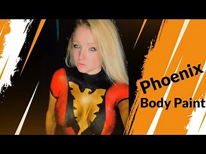 Marvel's Phoenix Body Paint