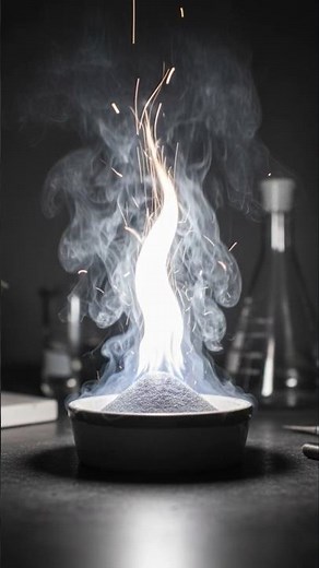 🤯 WATCH: The Powder That Explodes Hotter Than a Welding Torch! (Hafnium Ignition)