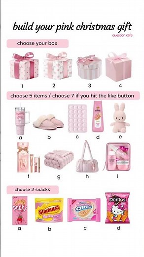 comment your pink choices below 💞💝 #xmas #christmasgifts #giftideas #pinkaesthetic #fypシ #preppy