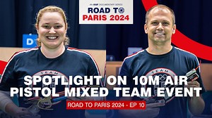 5K views · 53 reactions | Episode 10 of ISSF #RoadToParis2024 is LIVE NOW!  We shine a spotlight on the 10m Air Pistol Mixed Team Event featuring interviews with Serbian standouts  Zorana Arunovic & Damir Mikec, as well as Tokyo 2020 Olympics Gold Medalist Ranxin Jiang!  #ISSF | ISSF - International Shooting Sport Federation | Facebook