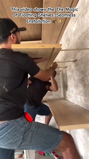 Hidden Hardware: How to Install Truly Floating Shelves #HomeDecor #InteriorDesign #FloatingShelves