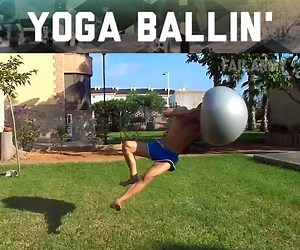 3.5M views · 2.9K shares | I guess that's one way to use a yoga ball... | FailArmy 2.0 | Facebook