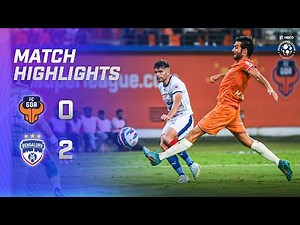 Highlights - FC Goa 0-2 Bengaluru FC | MW 8, Hero ISL 2022-23