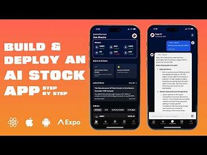 Build and Deploy an AI Stock Mobile App || React Native and Expo App || Step by Step 2025