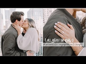 ALL ABOUT MY RING! Moissanite Engagement Ring Details | WEDDING SERIES 2020