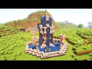 Minecraft: Großen Brunnen Bauen💧 [Tutorial]