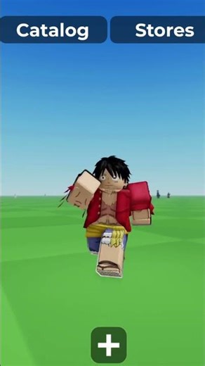 How to Make Monkey D Luffy in Roblox #monkeydluffy #onepiece #gaming #roblox #edit #luffy