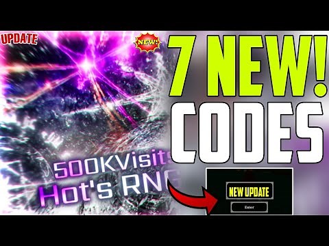 NEW ALL WORKING CODES HOT'S RNG IN 2025! ROBLOX HOT'S RNG CODES