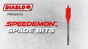 DIABLO 1 in. x 4 in. SPEEDemon Spade Bit DSP1060